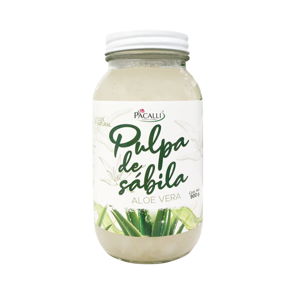 Pulpa de Sábila PACALLI · Aloe Vera en Pulpa · 900g