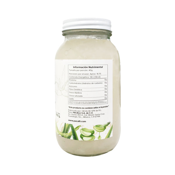 Pulpa de Sábila PACALLI · Aloe Vera en Pulpa · 900g