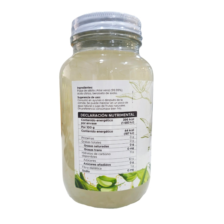 Pulpa de Sábila PACALLI · Aloe Vera en Pulpa · 900g