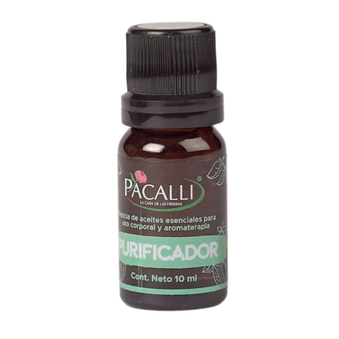 Purificador Mezcla Pura PACALLI · Limón, Hierbabuena y Naranja · 10 ml