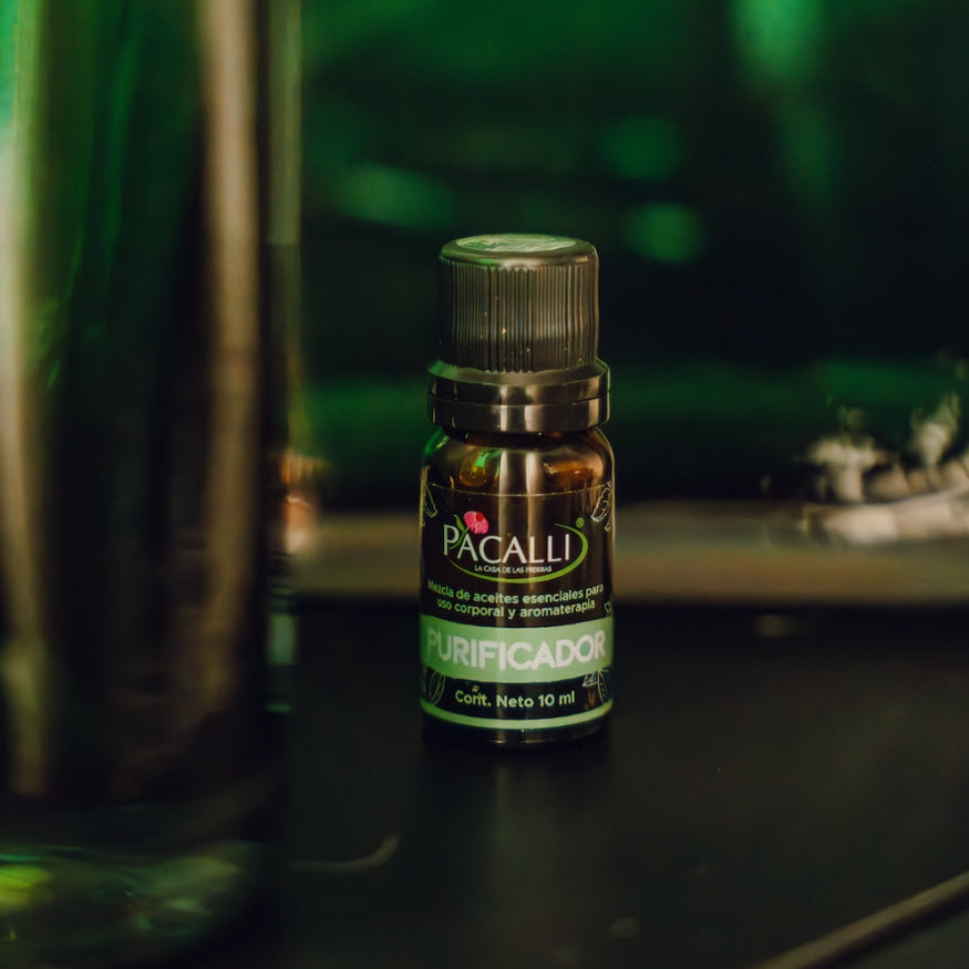 Purificador Mezcla Pura PACALLI · Limón, Hierbabuena y Naranja · 10 ml