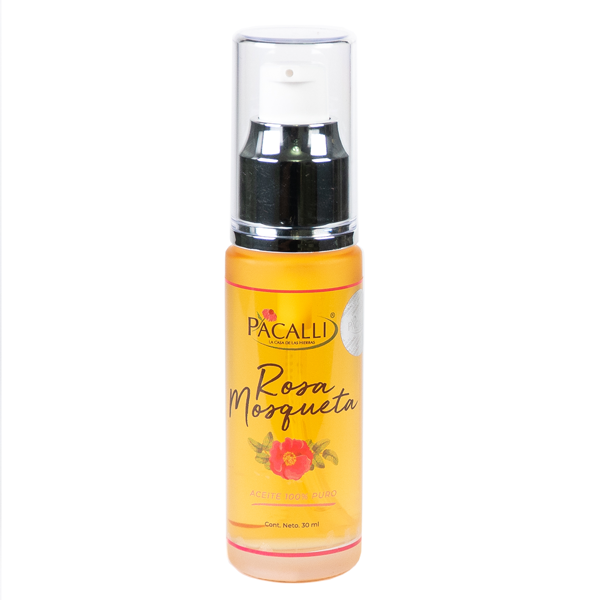 Aceite de Rosa Mosqueta PACALLI · Pureza Natural y Cuidado · 30 ml