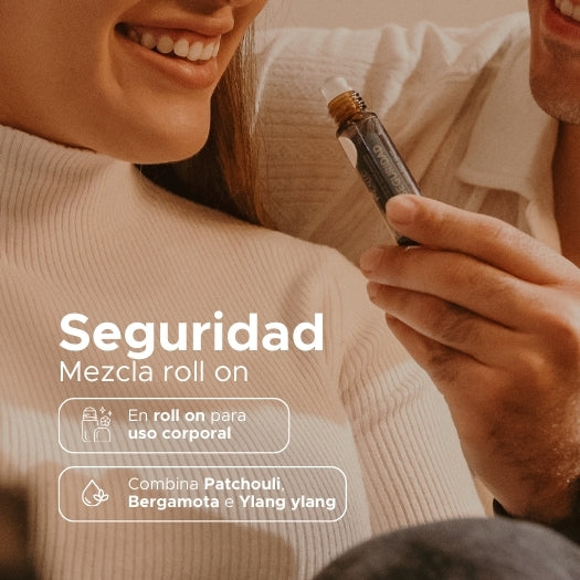 Seguridad Roll On PACALLI · Patchouli, Bergamota y Ylang Ylang · 10 ml