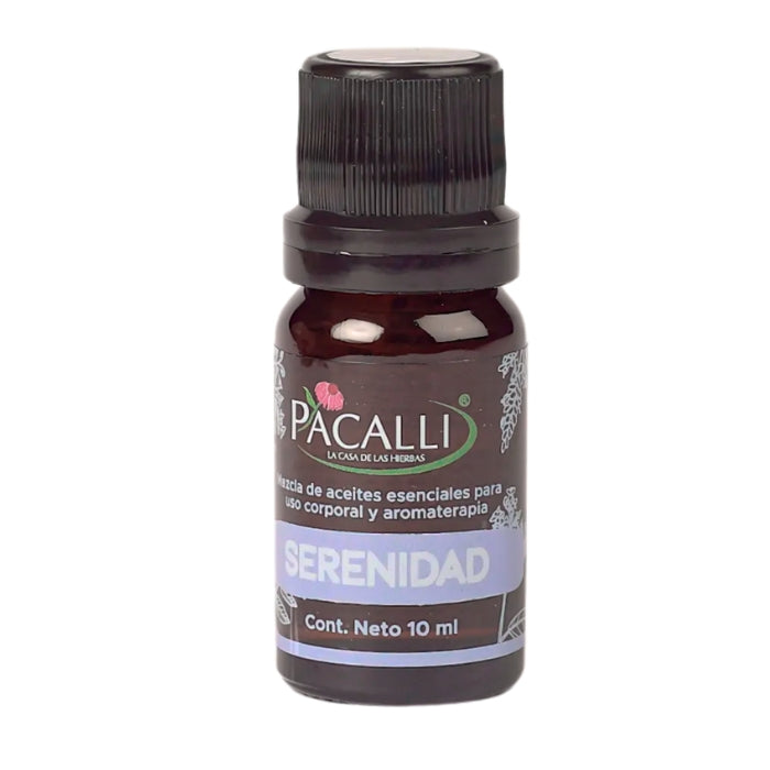 Serenidad Mezcla Pura PACALLI · Sándalo, Patchouli e Incienso · 10 ml