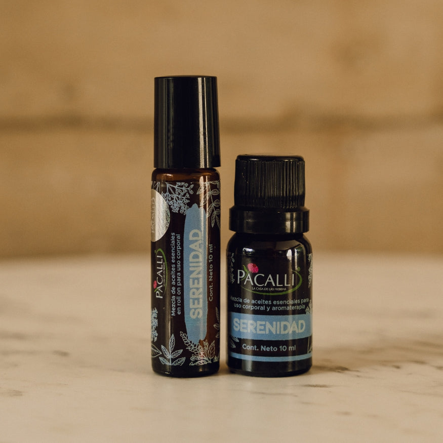Serenidad Mezcla Pura PACALLI · Sándalo, Patchouli e Incienso · 10 ml