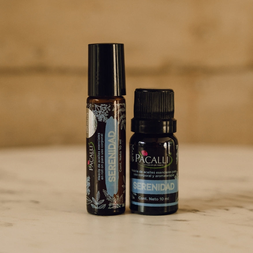 Serenidad Mezcla Pura PACALLI · Sándalo, Patchouli e Incienso · 10 ml
