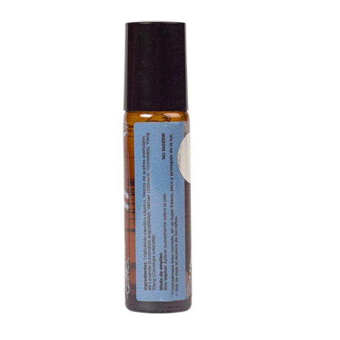 Sueño Roll On PACALLI · Lavanda, Vetiver y Ylang Ylang · 10 ml