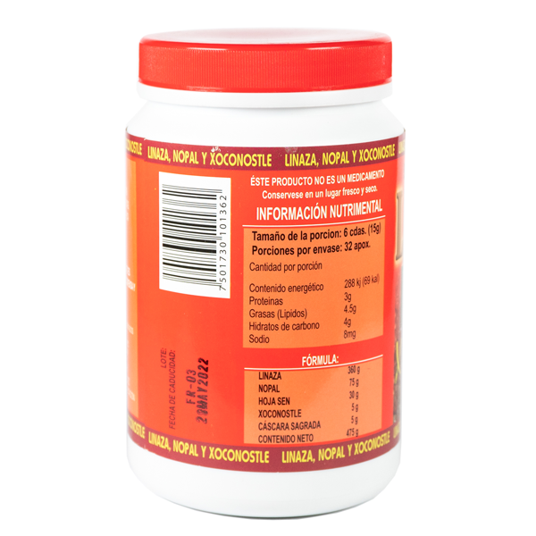 Linaza Nopal / 475 g.