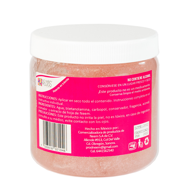 Gel Correctivo No más Piojos / 450 g.