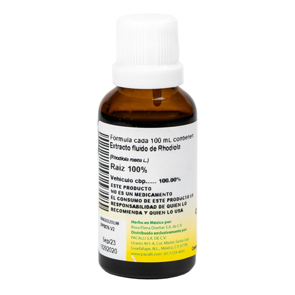 Rhodiola Extracto · 30 ml