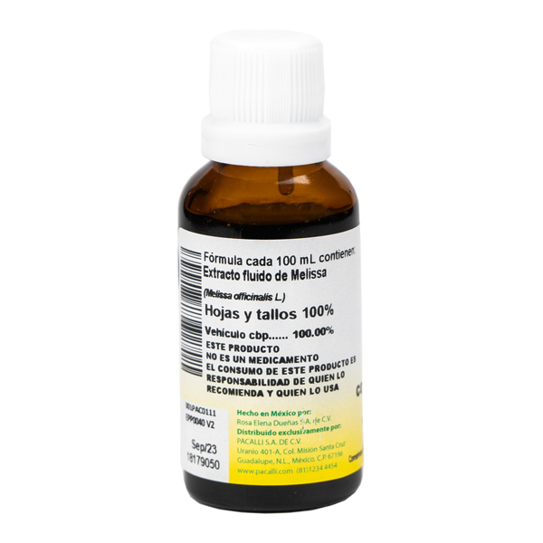 Melissa Extracto · 30 ml