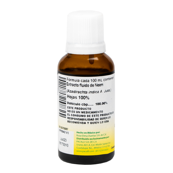 Neem Hojas Extracto · 30 ml