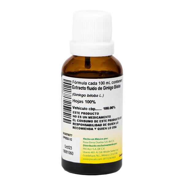 Ginkgo Biloba Extracto · 30 ml