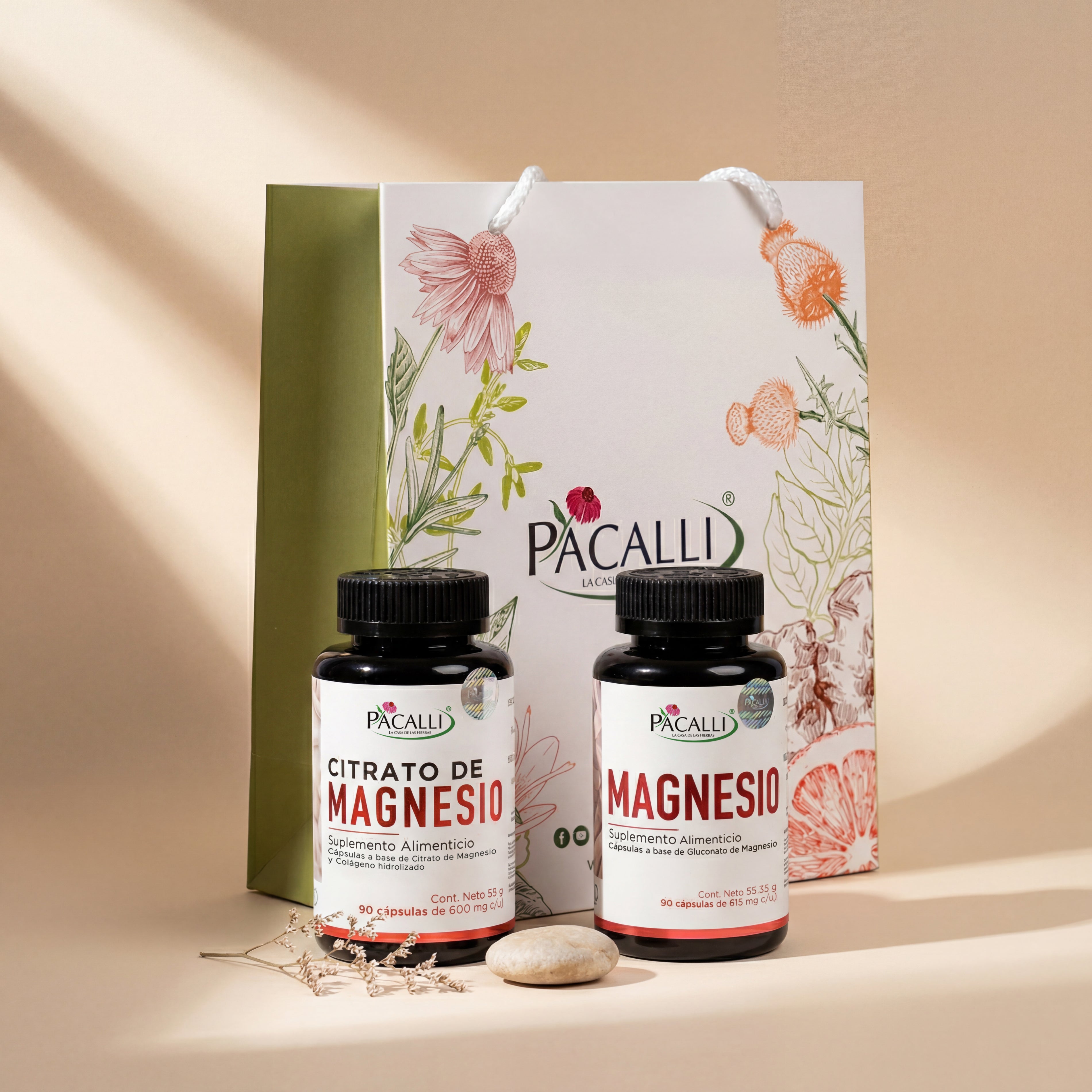 Citrato de Magnesio + Gluconato de Magnesio · Colección Día de las Madres PACALLI