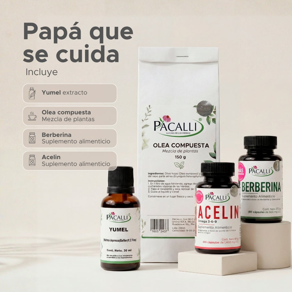 Kit papá que se cuida · Colección día del Padre PACALLI