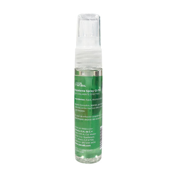 Ci-Tri Repelente de Insectos PACALLI · Con Citrodiol · 25 ml