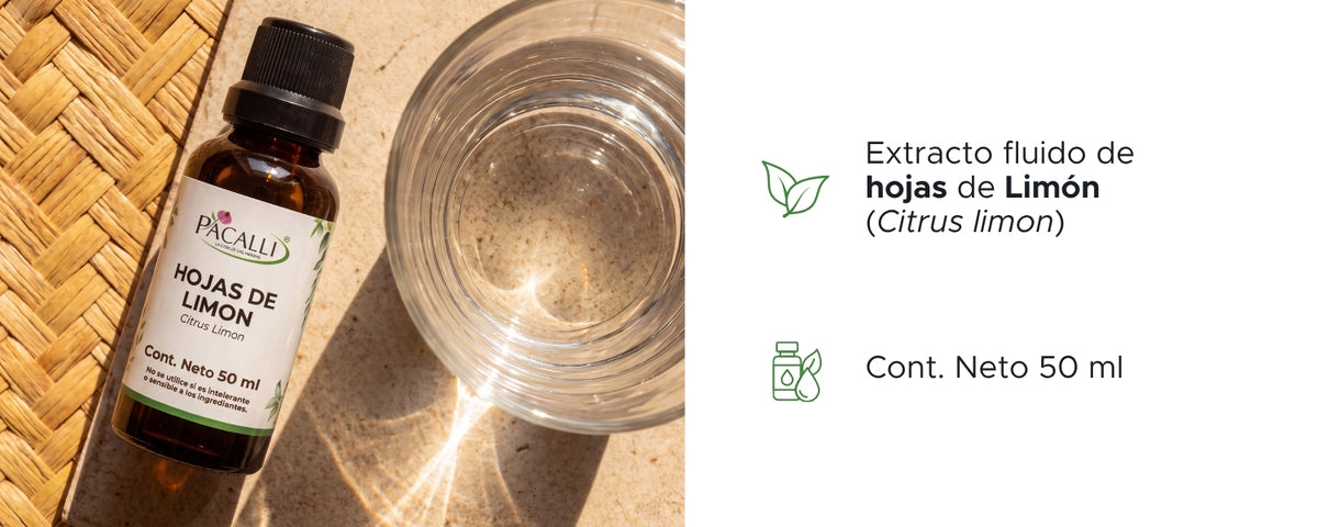 Concentrado de hojas de Limón Extracto · 50 ml