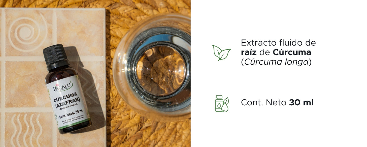 Cúrcuma - Azafrán Extracto · 30 ml