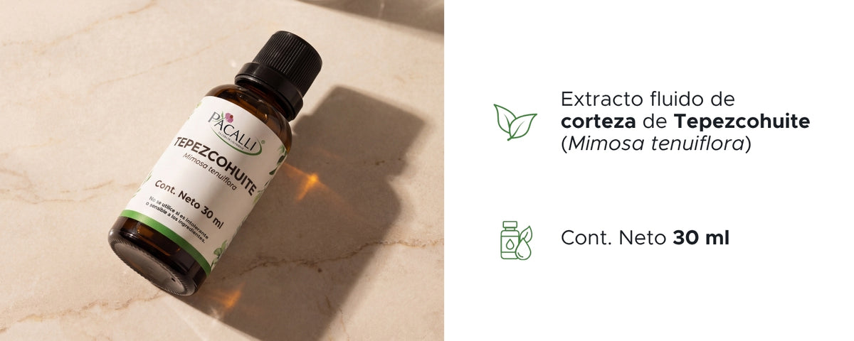 Tepezcohuite Extracto · 30 ml