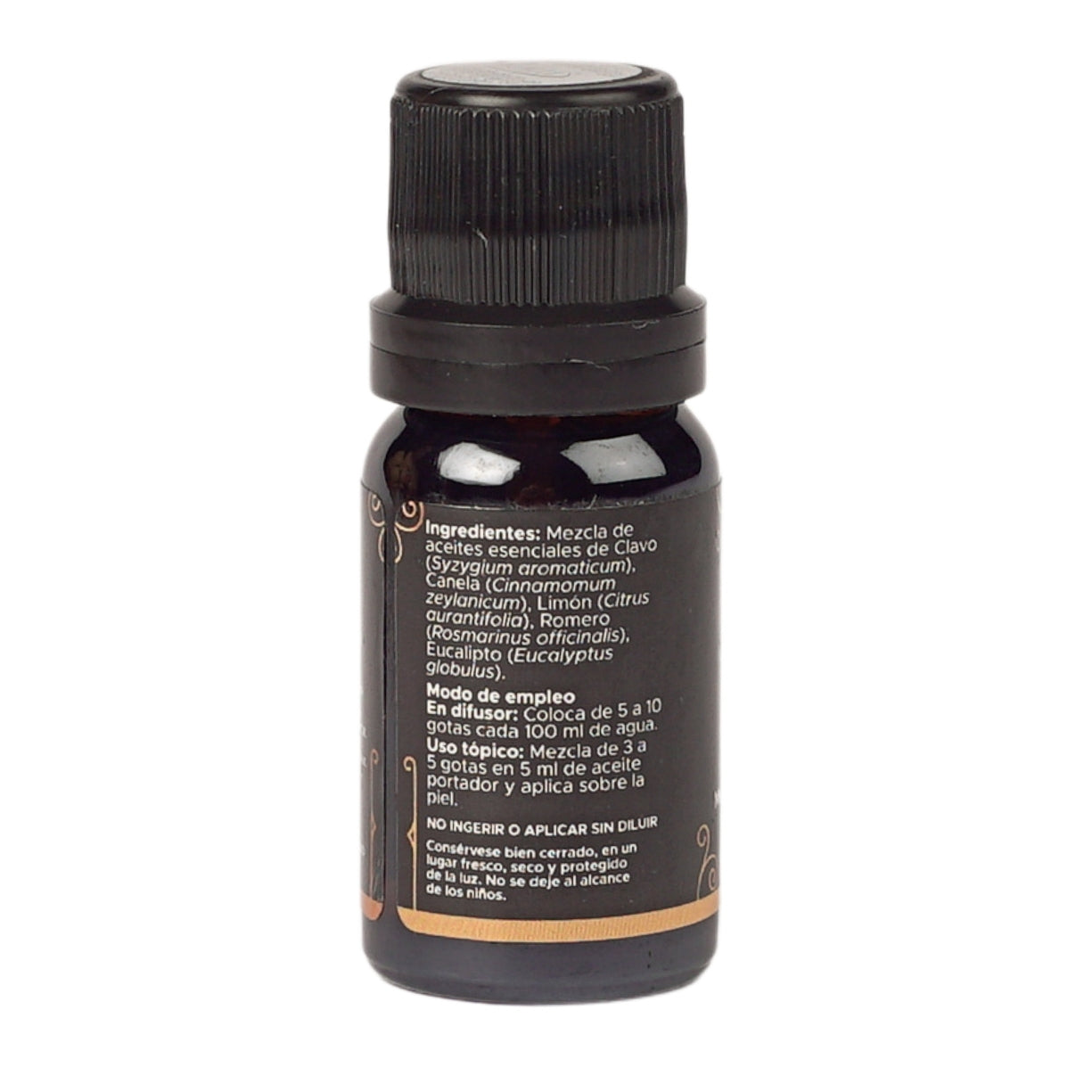 Mezcla Aromática 4 Ladrones (Thieves) PACALLI · Aceites Esenciales 100% Puros · 10 ml