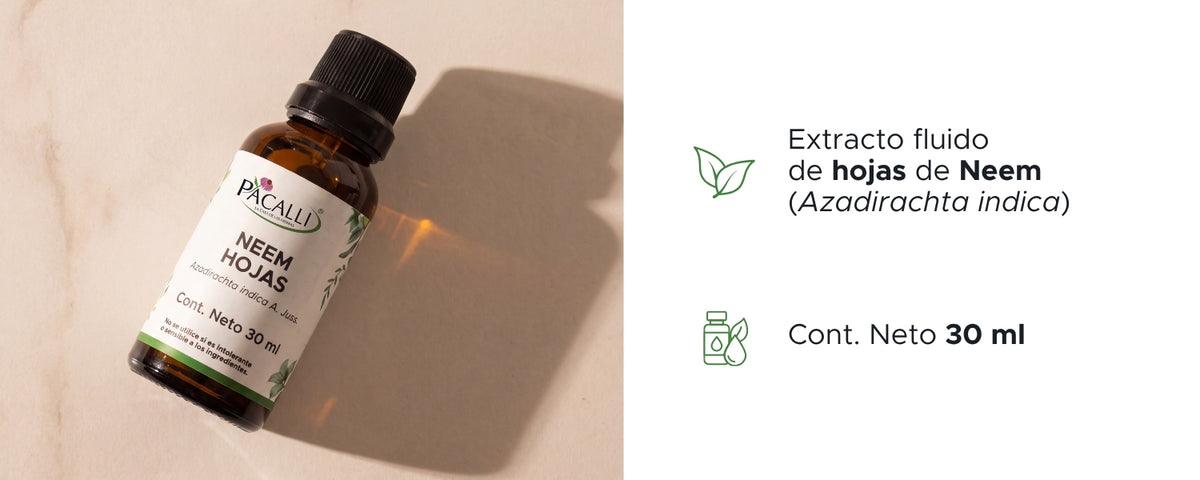 Neem Hojas Extracto · 30 ml