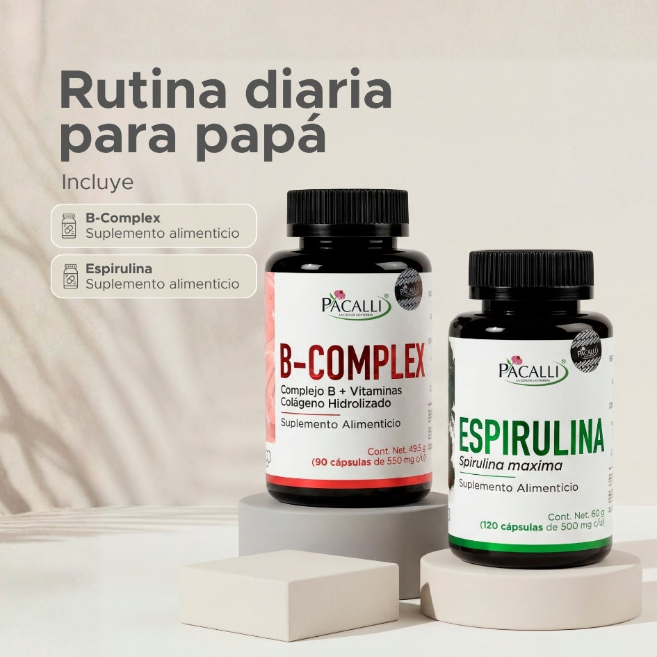 Rutina diaria para Papá · Colección día del Padre PACALLI