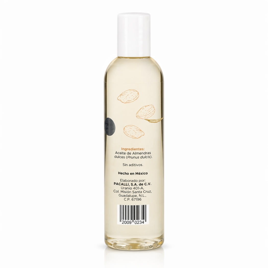 Aceite de Almendras PACALLI · Hidratación y Suavidad · 265 ml