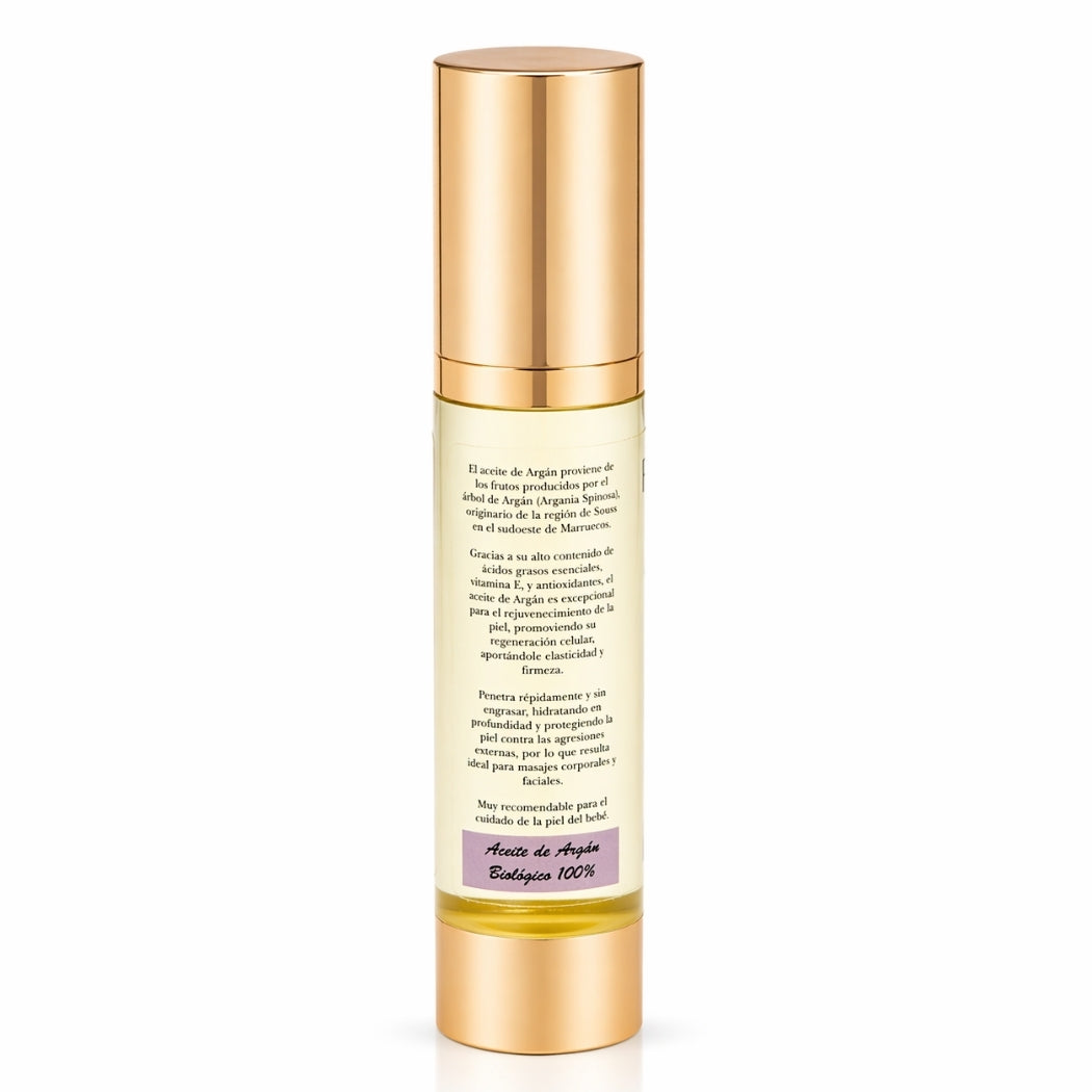 Aceite de Argán Fase II PACALLI con Aceite Esencial de Lavanda y Patchouli · Hidratación y Cuidado · 50 ml