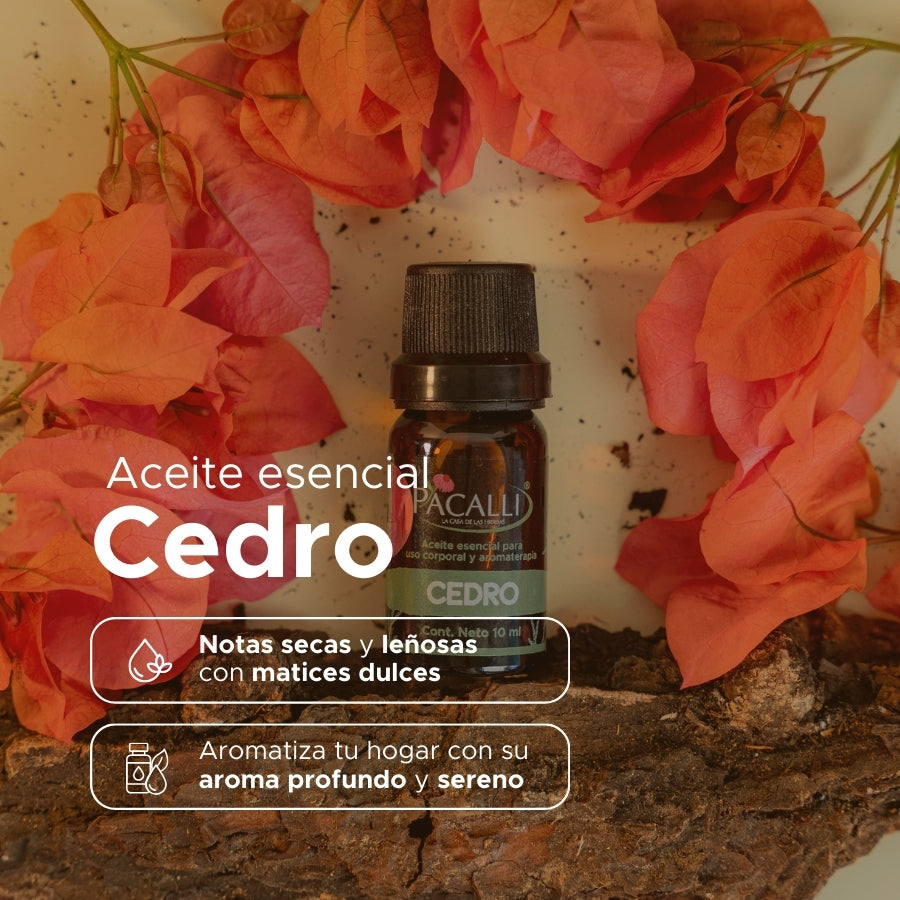 Aceite Esencial de Cedro · 10 ml