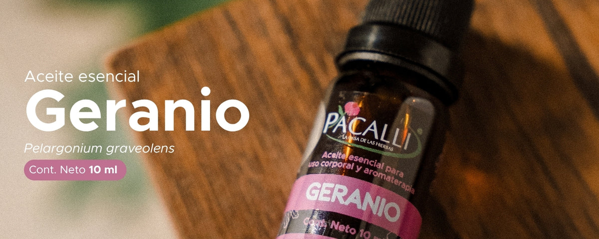 Aceite Esencial de Geranio · 10 ml