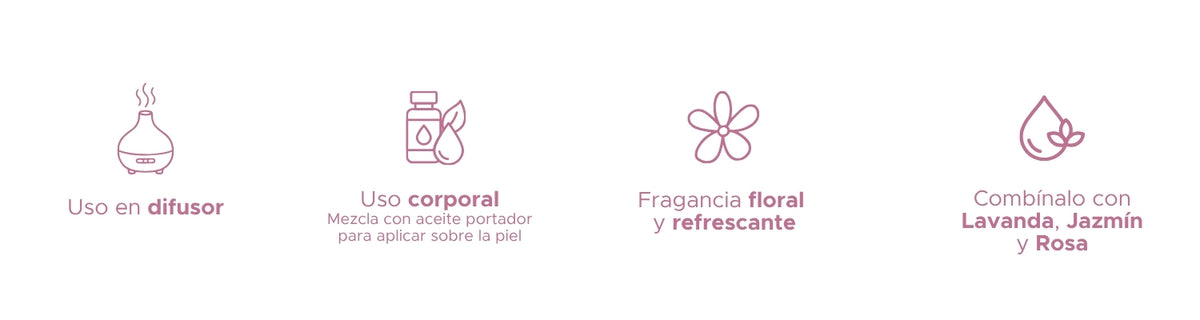 Aceite Esencial de Geranio · 10 ml