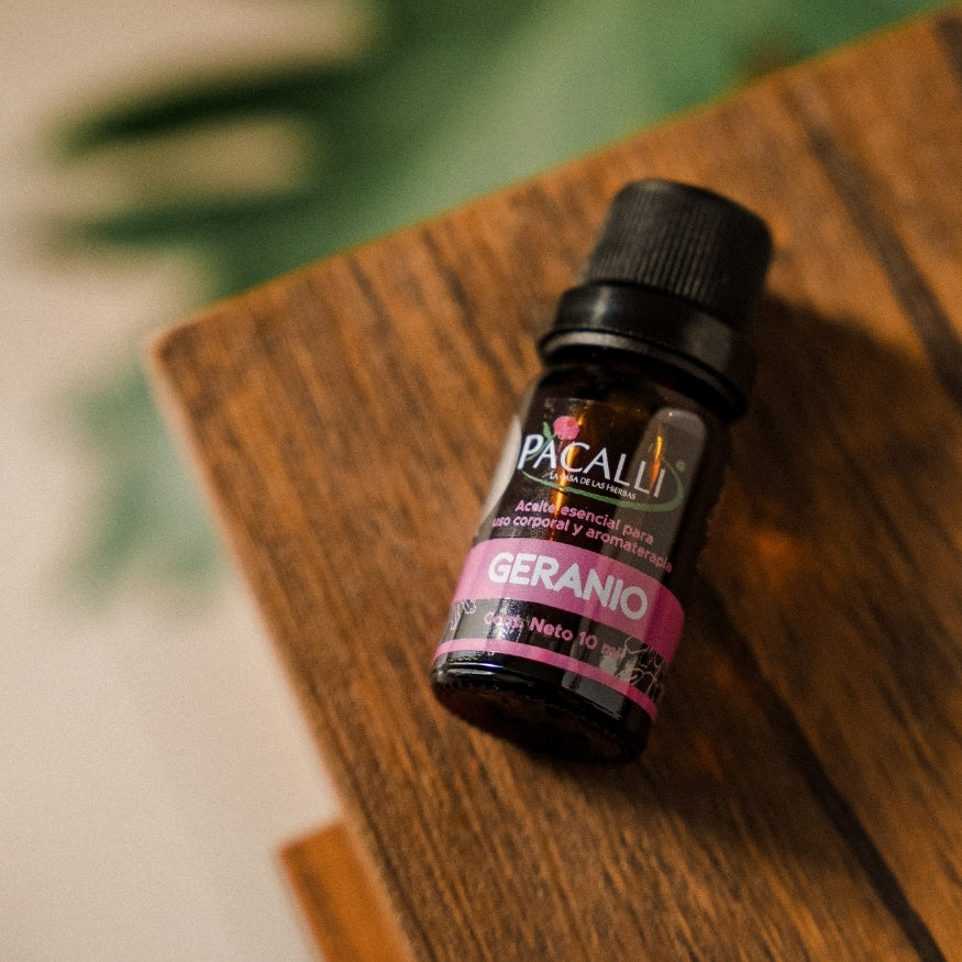 Aceite Esencial de Geranio · 10 ml