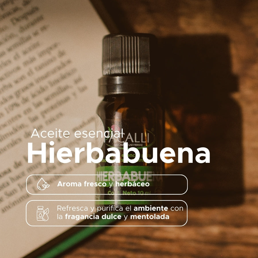 Aceite Esencial de Hierbabuena · 10 ml