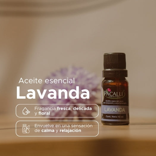 Aceite Esencial de Lavanda · 10 ml