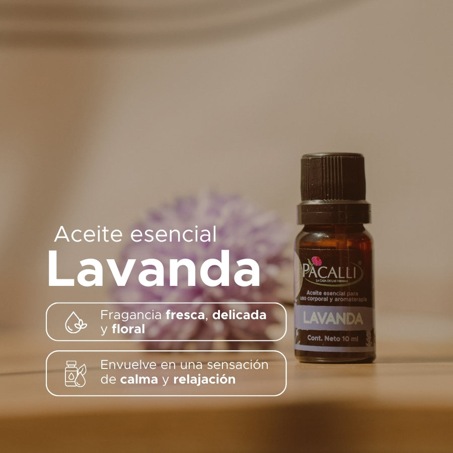 Aceite Esencial de Lavanda · 10 ml