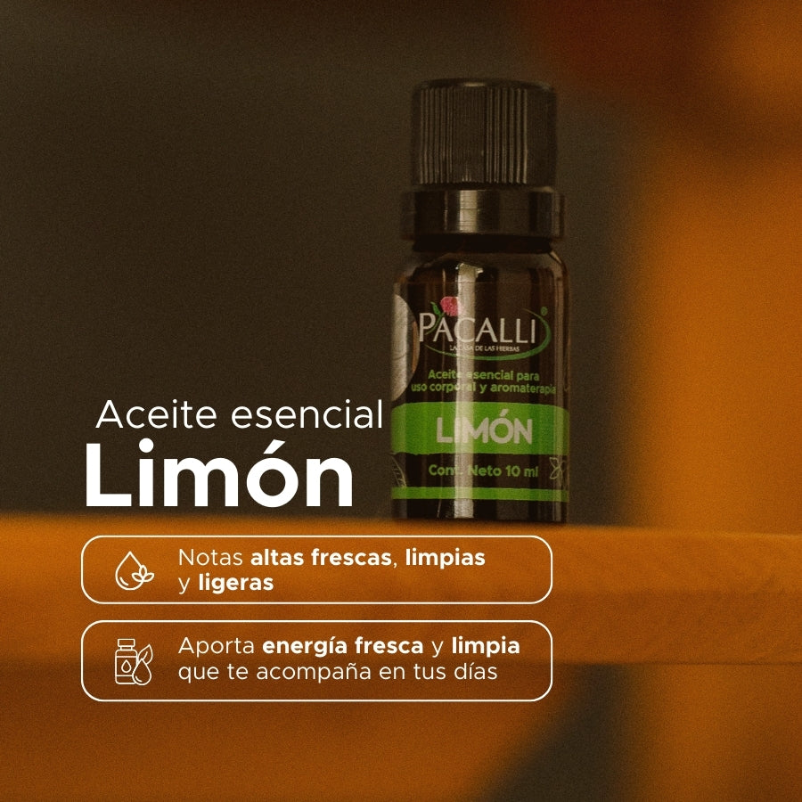 Aceite Esencial de Limón · 10 ml