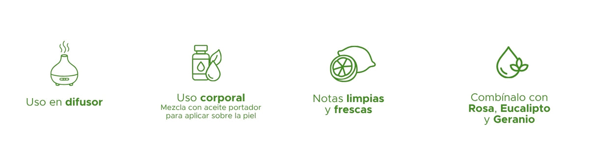 Aceite Esencial de Limón · 10 ml