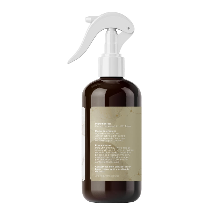 Aceite de Magnesio PACALLI · Cloruro de Magnesio · 250 ml