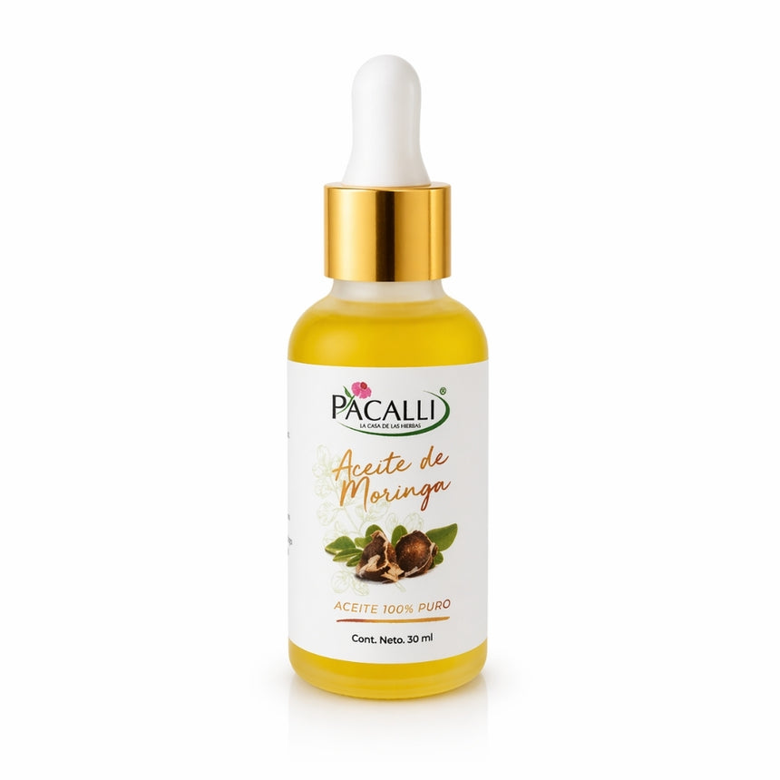 Aceite de Moringa · Prensado en Frío y Cuidado · 30 ml
