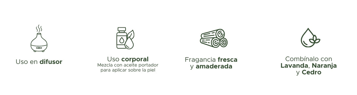 Aceite Esencial de Pino · 10 ml