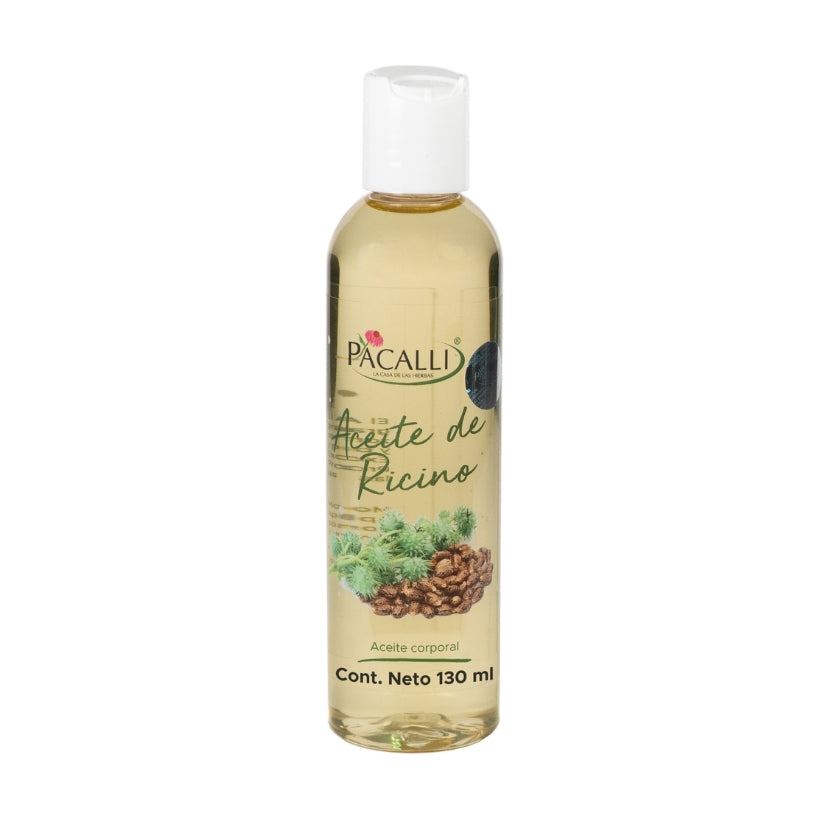 Aceite de Ricino (Castor Oil) PACALLI · Cuidado de Origen Natural y Hidratación · 130 ml