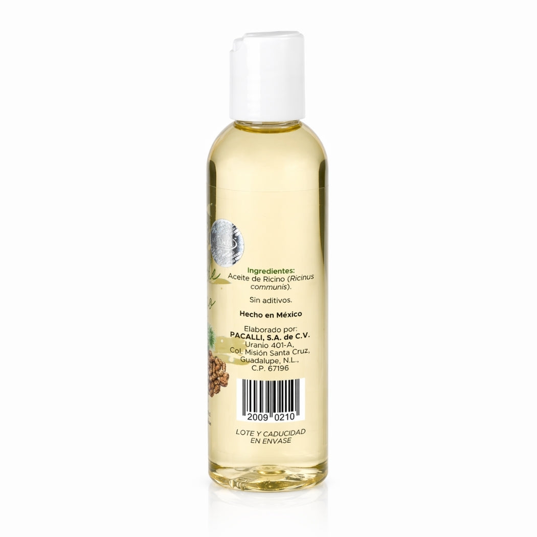 Aceite de Ricino (Castor Oil) PACALLI · Cuidado de Origen Natural y Hidratación · 130 ml