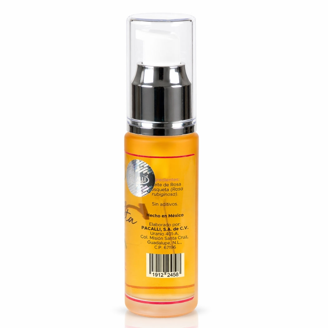 Aceite de Rosa Mosqueta PACALLI · Pureza de Origen Natural y Cuidado · 30 ml