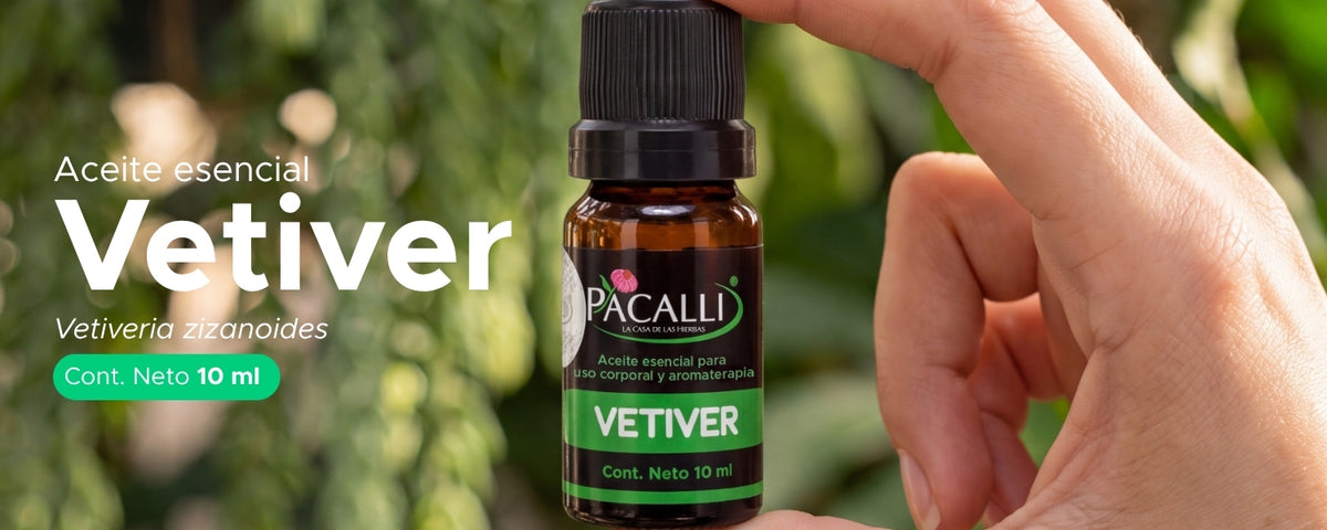 Aceite Esencial de Vetiver · 10 ml