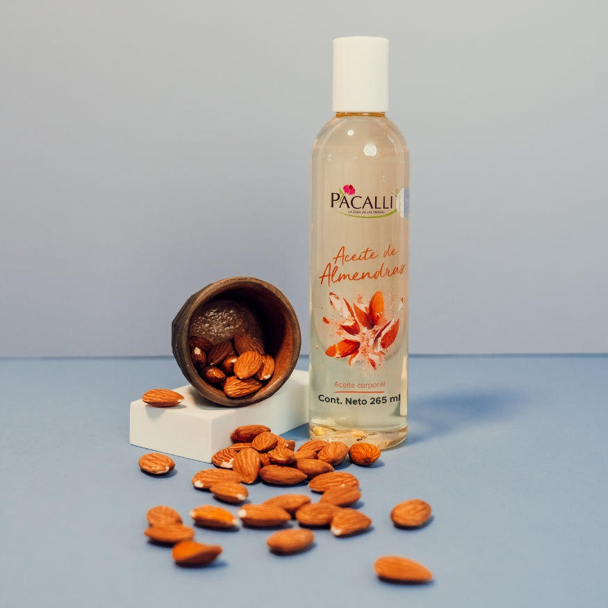Aceite de Almendras PACALLI · Hidratación Natural · 265 ml