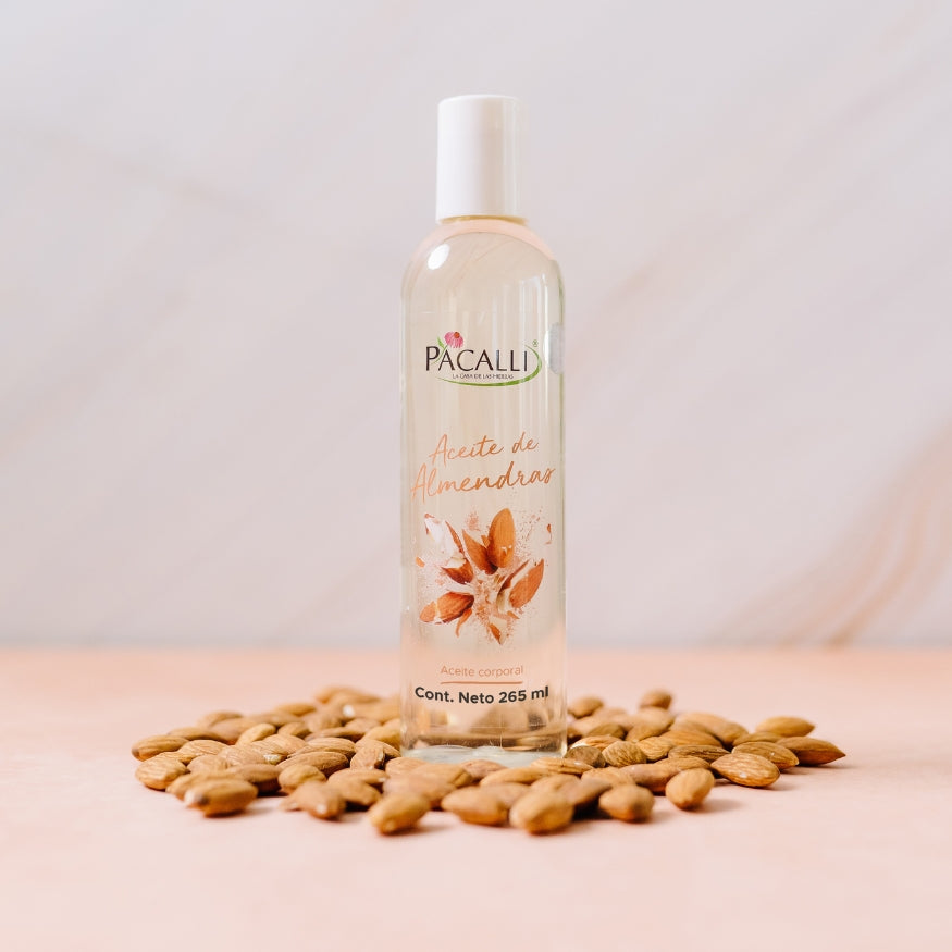 Aceite de Almendras PACALLI · Hidratación Natural · 265 ml