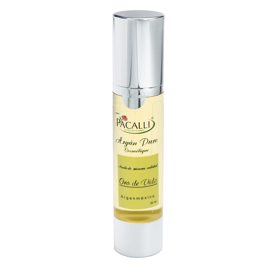 Aceite de Argán Fase I PACALLI · Hidratación y Nutrición Natural · 50 ml