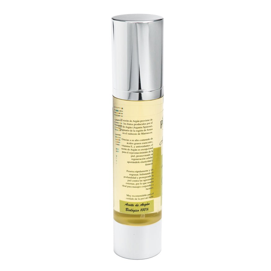 Aceite de Argán Fase I PACALLI · Hidratación y Nutrición Natural · 50 ml
