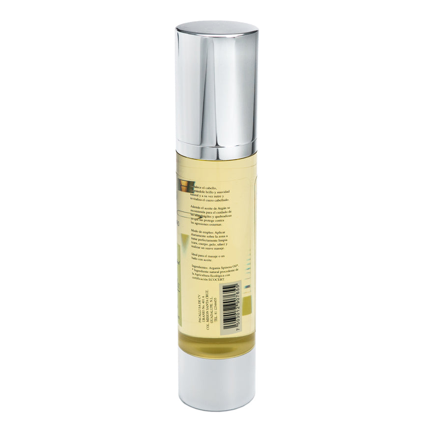 Aceite de Argán Fase I PACALLI · Hidratación y Nutrición Natural · 50 ml