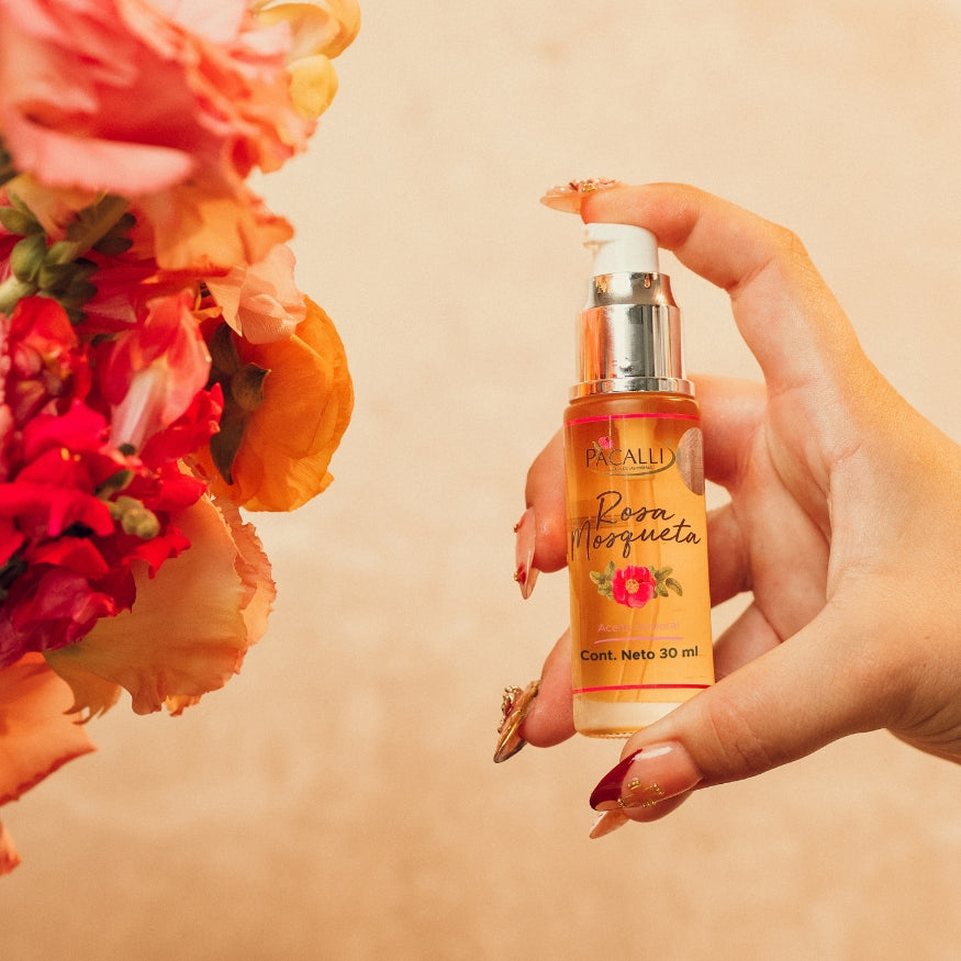 Aceite de Rosa Mosqueta PACALLI · Pureza Natural y Cuidado · 30 ml